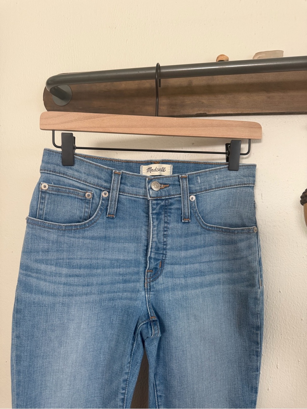 Madewell Light Blue Flare Jeans Cali Demi  boot 25P new not tag